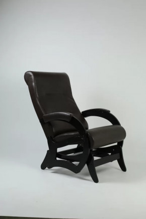 Кресло маятниковое Амелия экокожа Венге в Пангоды - pangody.mebel-tymen.ru | фото