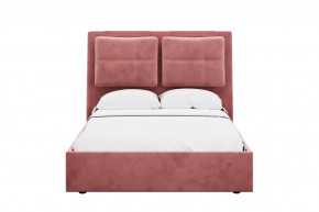 Кровать 1400 Эстер 311 Велюр Ультра коралл в Пангоды - pangody.mebel-tymen.ru | фото
