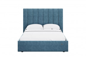 Кровать 1400 Ингрид 312 Велюр Галакси лайт 22 в Пангоды - pangody.mebel-tymen.ru | фото