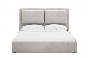 Кровать 1600 Эстер 311 Велюр Ультра Смог в Пангоды - pangody.mebel-tymen.ru | фото