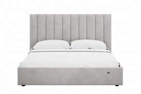 Кровать 1800 Ингрид 312 Велюр Ультра Смог в Пангоды - pangody.mebel-tymen.ru | фото