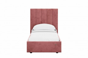 Кровать 900 Ингрид 312 Велюр Ультра коралл в Пангоды - pangody.mebel-tymen.ru | фото