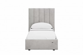 Кровать 900 Ингрид 312 Велюр Ультра Смог в Пангоды - pangody.mebel-tymen.ru | фото