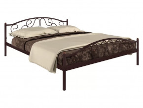 Кровать Ангелина Plus коричневая в Пангоды - pangody.mebel-tymen.ru | фото