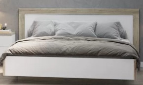 Кровать Анима КР-320-16-16 Белый/Дуб серый в Пангоды - pangody.mebel-tymen.ru | фото