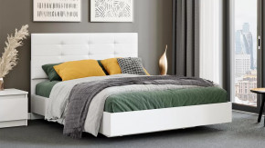 Кровать «Бетта» Тип 3 Белый снег, Белый в Пангоды - pangody.mebel-tymen.ru | фото