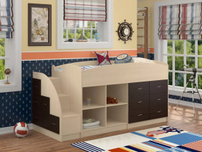 Кровать-чердак Дюймовочка-4.1 в Пангоды - pangody.mebel-tymen.ru | фото