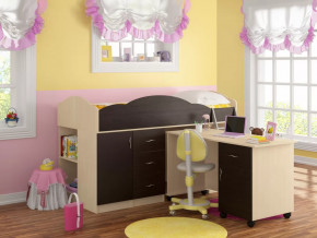 Кровать-чердак Дюймовочка-5.3 в Пангоды - pangody.mebel-tymen.ru | фото
