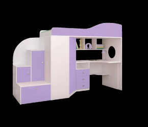 Кровать-чердак Кадет 1 Ярофф в Пангоды - pangody.mebel-tymen.ru | фото