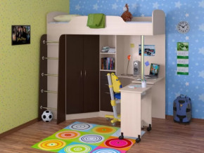 Кровать-чердак Теремок-1 в Пангоды - pangody.mebel-tymen.ru | фото