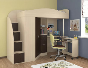 Кровать-чердак Теремок-1 Гранд в Пангоды - pangody.mebel-tymen.ru | фото