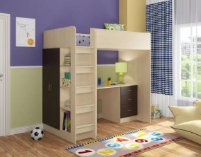 Кровать-чердак Теремок-3 в Пангоды - pangody.mebel-tymen.ru | фото