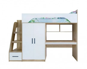 Кровать-чердак Тея Ясень Ярофф в Пангоды - pangody.mebel-tymen.ru | фото