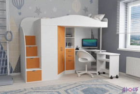 Кровать-чердак Юниор 4 Ярофф в Пангоды - pangody.mebel-tymen.ru | фото