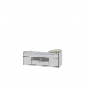 Кровать Дельта-Сильвер 19.01 в Пангоды - pangody.mebel-tymen.ru | фото