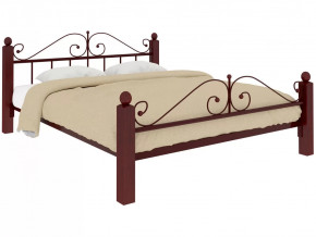 Кровать Диана Lux plus коричневая в Пангоды - pangody.mebel-tymen.ru | фото