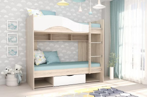 Кровать двухъярусная Галактика в Пангоды - pangody.mebel-tymen.ru | фото