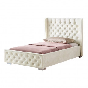 Кровать Франческа 1,2м под подъемный механизм Крем в Пангоды - pangody.mebel-tymen.ru | фото