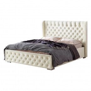 Кровать Франческа 1,4м под подъемный механизм Крем в Пангоды - pangody.mebel-tymen.ru | фото