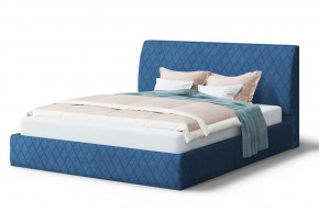 Кровать Хилтон, 2000*1200 мм, синий в Пангоды - pangody.mebel-tymen.ru | фото