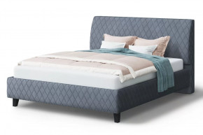 Кровать Хилтон, 2000*1400 мм, серый в Пангоды - pangody.mebel-tymen.ru | фото