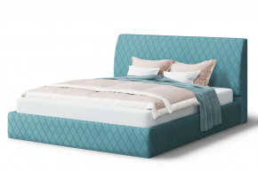 Кровать Хилтон, 2000*1600 мм, бирюзовый в Пангоды - pangody.mebel-tymen.ru | фото
