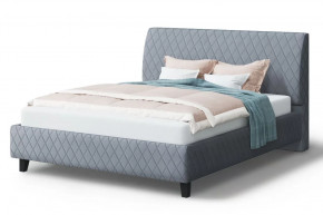 Кровать Хилтон, 2000*1600 мм, серый в Пангоды - pangody.mebel-tymen.ru | фото