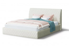 Кровать Хилтон, 2000*1800 мм, серо-белый в Пангоды - pangody.mebel-tymen.ru | фото