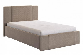 Кровать (каркас) Хлоя 120х200 см латте (велюр) в Пангоды - pangody.mebel-tymen.ru | фото