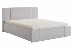 Кровать (каркас) Хлоя 160х200 см галька (велюр) в Пангоды - pangody.mebel-tymen.ru | фото