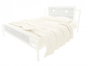 Кровать Инесса Plus белая в Пангоды - pangody.mebel-tymen.ru | фото