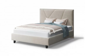 Кровать Ингрид, 1200*2000 мм, на опорах, бежевый в Пангоды - pangody.mebel-tymen.ru | фото