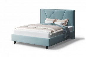 Кровать Ингрид, 1200*2000 мм, на опорах, бирюзовый в Пангоды - pangody.mebel-tymen.ru | фото
