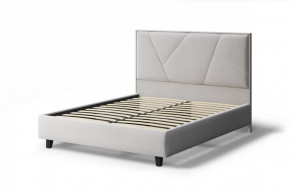 Кровать Ингрид, 1400*2000 мм, на опорах, бежевый в Пангоды - pangody.mebel-tymen.ru | фото