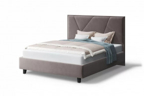 Кровать Ингрид, 1400*2000 мм, на опорах, кофе в Пангоды - pangody.mebel-tymen.ru | фото