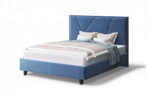 Кровать Ингрид, 1800*2000 мм, на опорах, синий в Пангоды - pangody.mebel-tymen.ru | фото