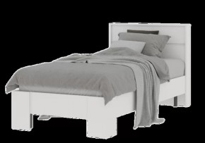 Кровать КР 01 Хелен Белый в Пангоды - pangody.mebel-tymen.ru | фото