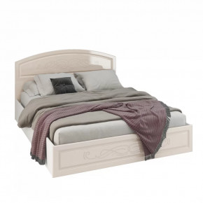 Кровать КР-140 с основанием Венеция в Пангоды - pangody.mebel-tymen.ru | фото