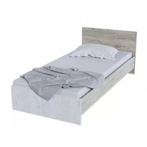 Кровать КР 554 Спальня Басса Дуб крафт в Пангоды - pangody.mebel-tymen.ru | фото