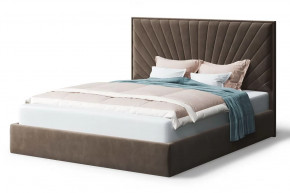 Кровать Леона, 2000*1200 мм, коричневый в Пангоды - pangody.mebel-tymen.ru | фото