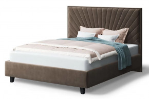 Кровать Леона, 2000*1400 мм, коричневый в Пангоды - pangody.mebel-tymen.ru | фото