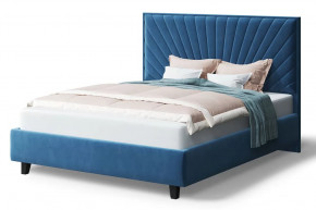 Кровать Леона, 2000*1600 мм, синий в Пангоды - pangody.mebel-tymen.ru | фото