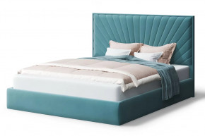 Кровать Леона, 2000*1800 мм, бирюзовый в Пангоды - pangody.mebel-tymen.ru | фото