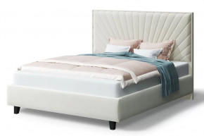 Кровать Леона, 2000*1800 мм, серо-белый в Пангоды - pangody.mebel-tymen.ru | фото