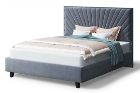 Кровать Леона, 2000*1800 мм, серый в Пангоды - pangody.mebel-tymen.ru | фото