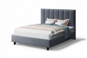 Кровать Лина, 1400*2000 мм, на опорах, серый в Пангоды - pangody.mebel-tymen.ru | фото