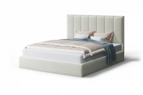 Кровать Лина, 1800*2000 мм, серо-белый в Пангоды - pangody.mebel-tymen.ru | фото