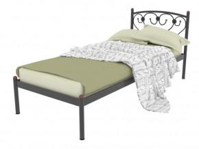 Кровать металлическая Ева черная в Пангоды - pangody.mebel-tymen.ru | фото