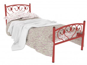 Кровать металлическая Ева Plus красная в Пангоды - pangody.mebel-tymen.ru | фото