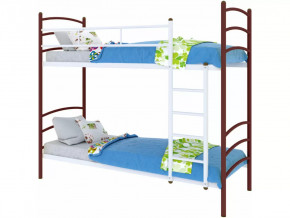 Кровать Милана duo коричневая в Пангоды - pangody.mebel-tymen.ru | фото